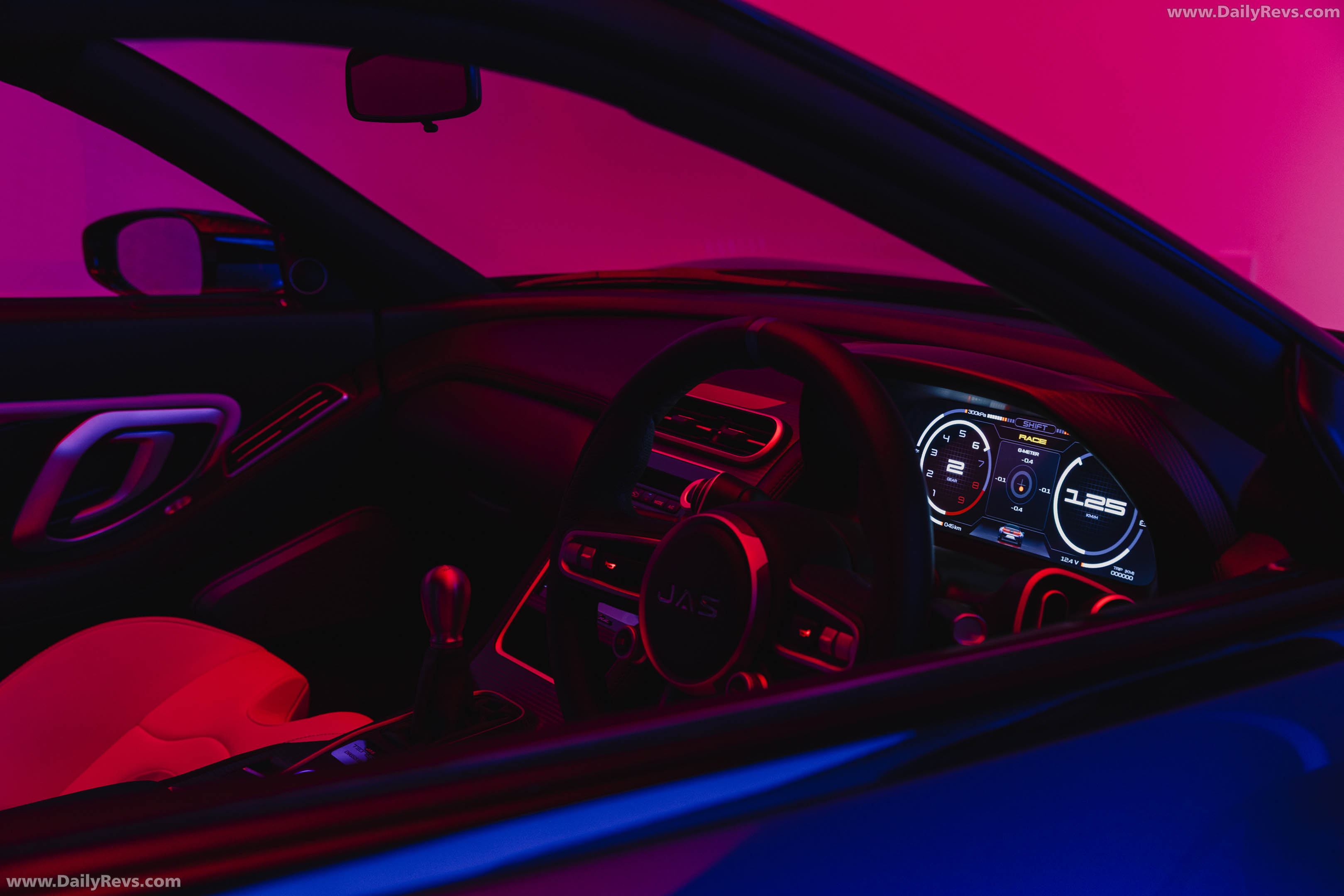 2026 JAS Motorsport Tensei Deep Blue Interior